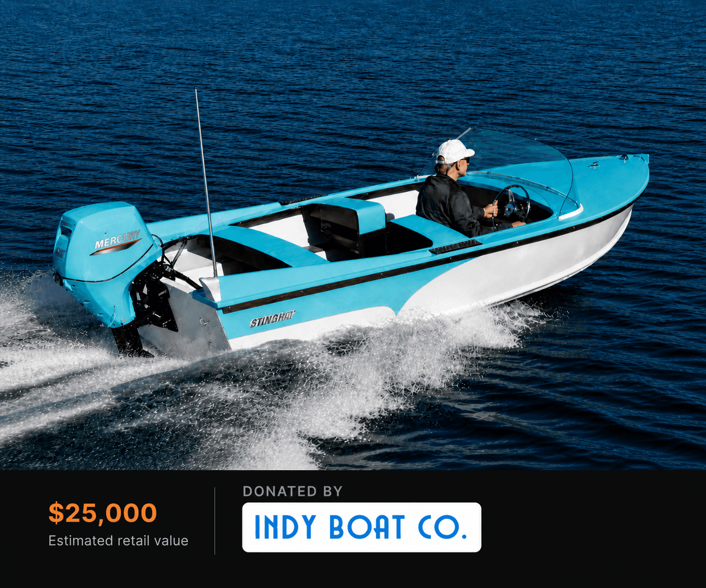2026 Stingray raffle boat